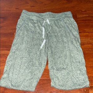Gillian O’Mally green joggers